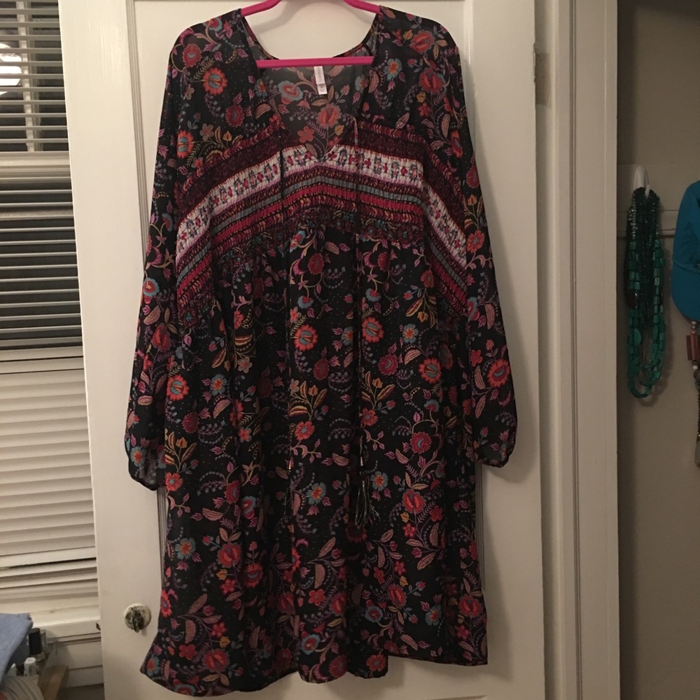 Floral Tunic Dress